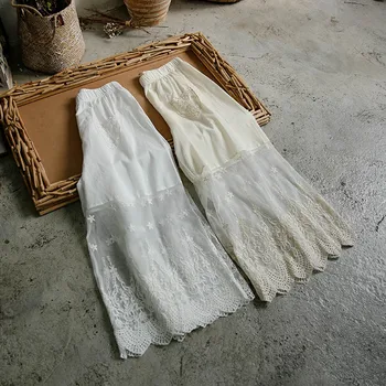 2020 new fashion casual women's clothing Spring and summer lace cotton wide-leg pants embroidered cropped trousers loose
2020 new fashion casual women's clothing Spring and summer lace cotton wide-leg pants embroidered cropped trousers loose
