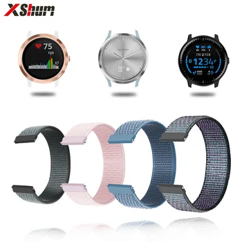 Nylon Strap for Garmin Vivoactive 3 4 Watch Band For Garmin Vivomove HR/Forerunner 645 245/Venu 20mm 22mm Watchband Bracelet
Nylon Strap for Garmin Vivoactive 3 4 Watch Band For Garmin Vivomove HR/Forerunner 645 245/Venu 20mm 22mm Watchband Bracelet