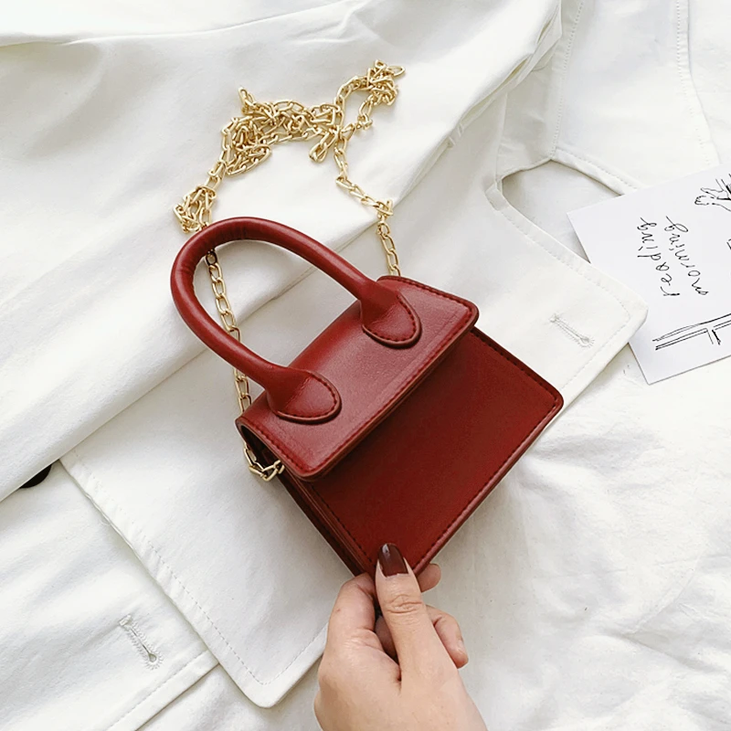 MANLEGU Fashion Mini Small Square Shoulder Bag New Quality PU Leather Women's Handbag Solid Chain Messenger Bags Shoulder Bag
MANLEGU Fashion Mini Small Square Shoulder Bag New Quality PU Leather Women's Handbag Solid Chain Messenger Bags Shoulder Bag