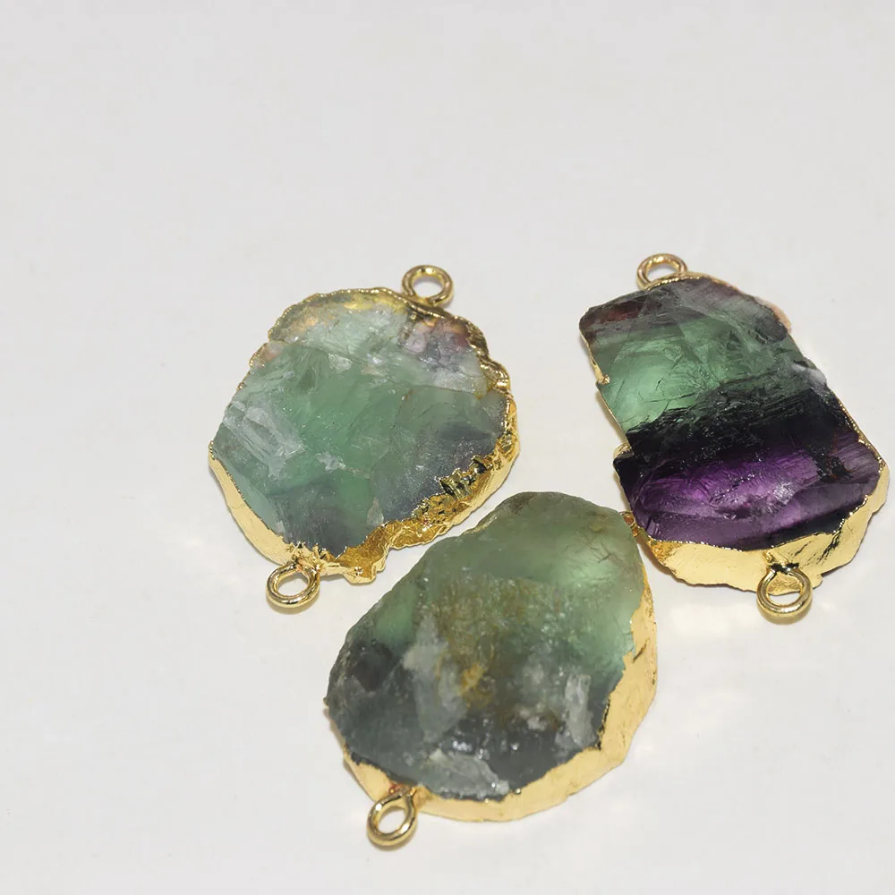 Gold Bezel Natural Fluorite Quartz Pendant Connector Jewelry Making 2020 Random rainbow Chakra aura quartz stone pendant women
Gold Bezel Natural Fluorite Quartz Pendant Connector Jewelry Making 2020 Random rainbow Chakra aura quartz stone pendant women