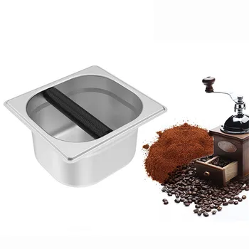 TTLIFE Stainless Steel Espresso Knock Box Container with Rubber Bar for Coffee Machine Kitchen Tools
TTLIFE Stainless Steel Espresso Knock Box Container with Rubber Bar for Coffee Machine Kitchen Tools