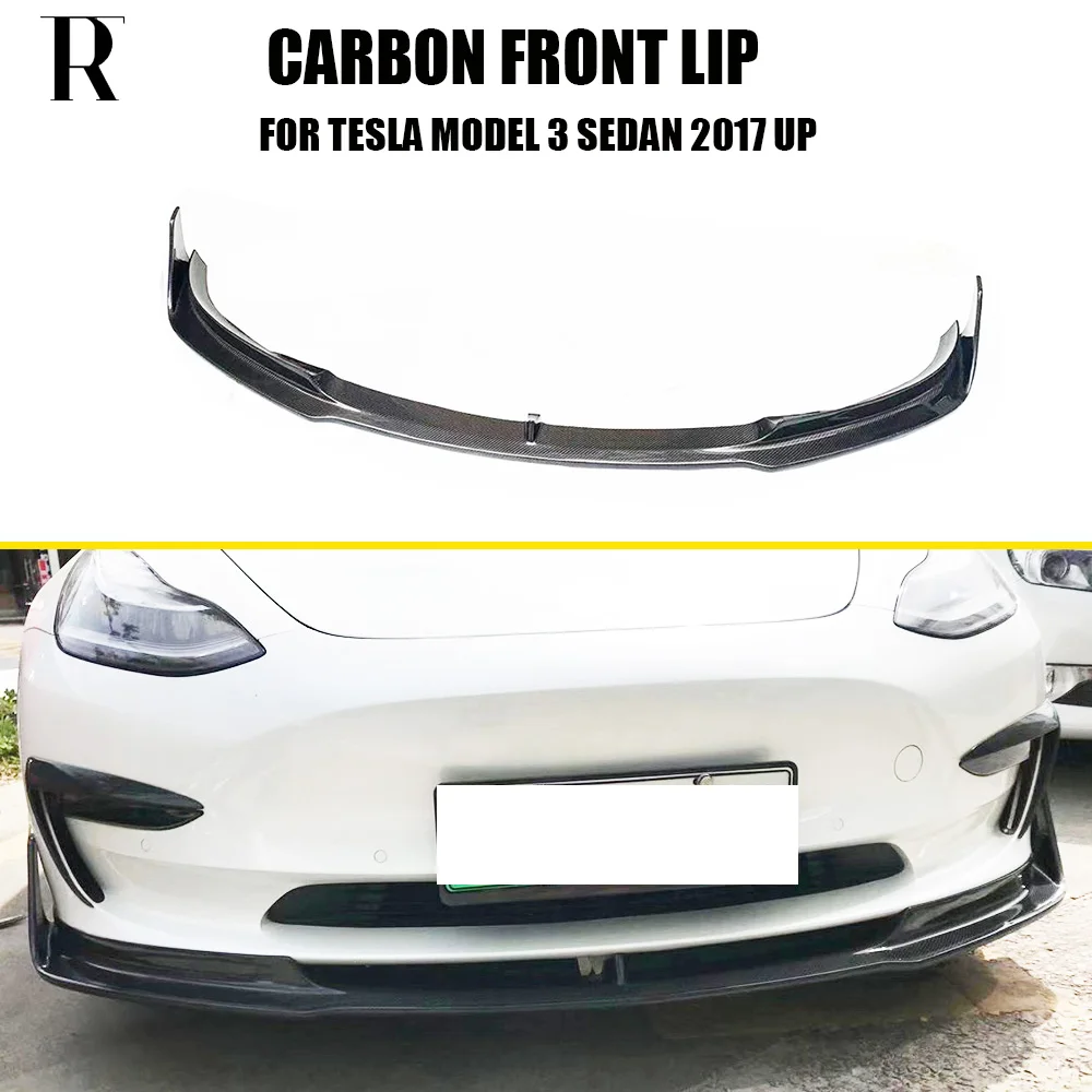 Model 3 Carbon Fiber Front Chin Lip Protector for Tesla Model 3 Sedan 4 Door 2017 UP
Model 3 Carbon Fiber Front Chin Lip Protector for Tesla Model 3 Sedan 4 Door 2017 UP