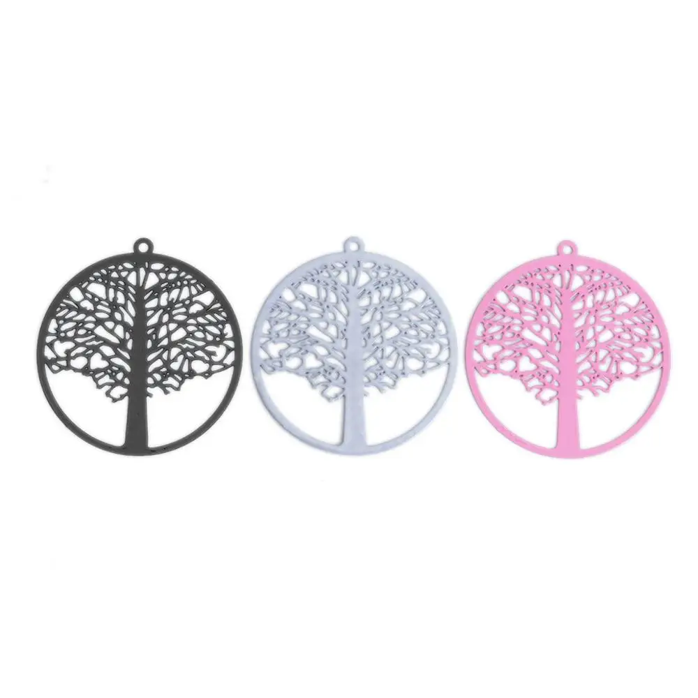 DoreenBeads Fashion Copper Filigree Stamping Pendants Pink Gray Round Tree Style Jewelry DIY Findings Charms43mm x 40mm, 10 PCs
DoreenBeads Fashion Copper Filigree Stamping Pendants Pink Gray Round Tree Style Jewelry DIY Findings Charms43mm x 40mm, 10 PCs