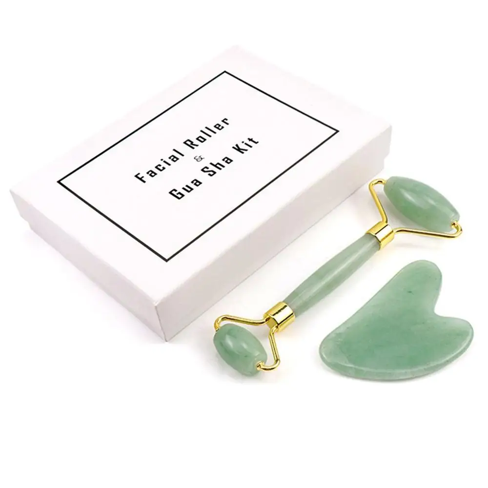 Rose Quartz Roller Slimming Face Massager Lifting Tool Natural Jade Facial Massage Roller Stone Skin Massage Beauty Care Set Box
Rose Quartz Roller Slimming Face Massager Lifting Tool Natural Jade Facial Massage Roller Stone Skin Massage Beauty Care Set Box