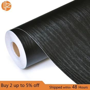 yazi Self Adhesive Waterproof Black Wood Wallpaper Roll for Furniture Door Desktop Cabinets Wardrobe Vinyl Wall Contact Paper
yazi Self Adhesive Waterproof Black Wood Wallpaper Roll for Furniture Door Desktop Cabinets Wardrobe Vinyl Wall Contact Paper