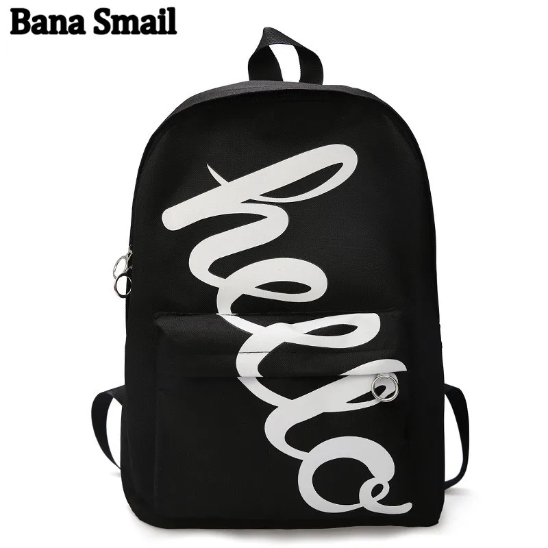New winter outdoor leisure large letters han edition fashion foreign trade double back student backpack bag
New winter outdoor leisure large letters han edition fashion foreign trade double back student backpack bag