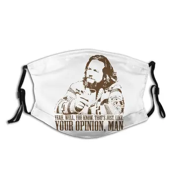 The Big Lebowski Just Like You're Opinion Reusable Face Mask with Filter Dustproof Mask Respirator Mouth Muffle
The Big Lebowski Just Like You're Opinion Reusable Face Mask with Filter Dustproof Mask Respirator Mouth Muffle
