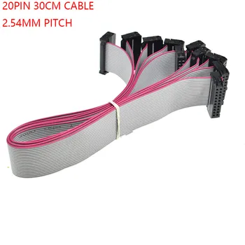 5PCS FC-20p 30CM 2.54MM pitch JTAG AVR ISP DOWNLOAD CABLE 20P WIRE 20PIN Gray Flat Ribbon Data Cable FOR DC3 IDC BOX HEADER
5PCS FC-20p 30CM 2.54MM pitch JTAG AVR ISP DOWNLOAD CABLE 20P WIRE 20PIN Gray Flat Ribbon Data Cable FOR DC3 IDC BOX HEADER