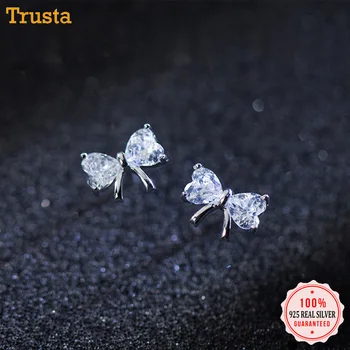 Trustdavis 100% 925 Solid Real Sterling Silver Jewelry Butterfly CZ Stud Earrings Xmas Gift For Women Girls Teen Lady DA172 
Trustdavis 100% 925 Solid Real Sterling Silver Jewelry Butterfly CZ Stud Earrings Xmas Gift For Women Girls Teen Lady DA172