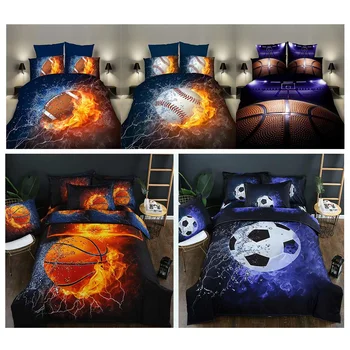 1 set Duvet Cover Adult Sport Style Basketball Football Rugby 3D Printed Double Pillow Case Quilt Cover Bedding Set Home Textile
1 set Duvet Cover Adult Sport Style Basketball Football Rugby 3D Printed Double Pillow Case Quilt Cover Bedding Set Home Textile