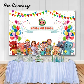 InMemory Cocomelon Photography Backdrop 7x5ft Happy Birthday Party Custom Photo Studio Background Backdrop Vinyl Photo Backdrop
InMemory Cocomelon Photography Backdrop 7x5ft Happy Birthday Party Custom Photo Studio Background Backdrop Vinyl Photo Backdrop