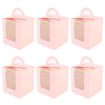 50Pcs Cake Boxes White Card Creative Portable Practical Cake Boxes Cupcake Packing Box Muffin Box for Party
50Pcs Cake Boxes White Card Creative Portable Practical Cake Boxes Cupcake Packing Box Muffin Box for Party