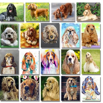 Full Round Drill 5D Diy Diamond Painting British Cocker Spaniel Diamond Embroidery Pet Dog Puppy Cross Stitch Rhinestones Mosaic
Full Round Drill 5D Diy Diamond Painting British Cocker Spaniel Diamond Embroidery Pet Dog Puppy Cross Stitch Rhinestones Mosaic
