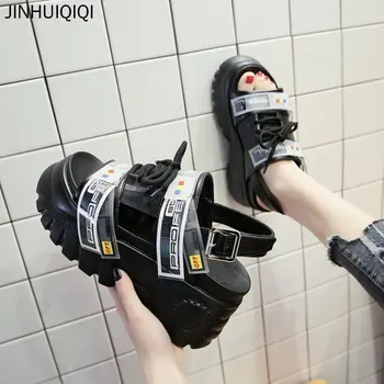 Platform Women's Sandals 8cm High Heels Women Training Beach Sandals Girls Woman Walking Shoes
Platform Women's Sandals 8cm High Heels Women Training Beach Sandals Girls Woman Walking Shoes