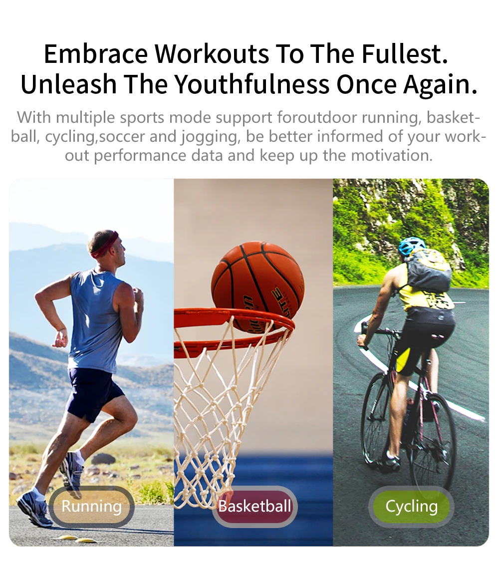 Men Smart Watch Waterproof Sport health Watch Activity Fitness Tracker Heart Rate monitor Smartwatch Women Clock for android IOS (6)