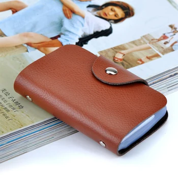 Genuine Cow Leather Credit Bank Card Holder Cowhide Business ID Card Cover for Both Man and Woman Simple Style Ten Colours
Genuine Cow Leather Credit Bank Card Holder Cowhide Business ID Card Cover for Both Man and Woman Simple Style Ten Colours