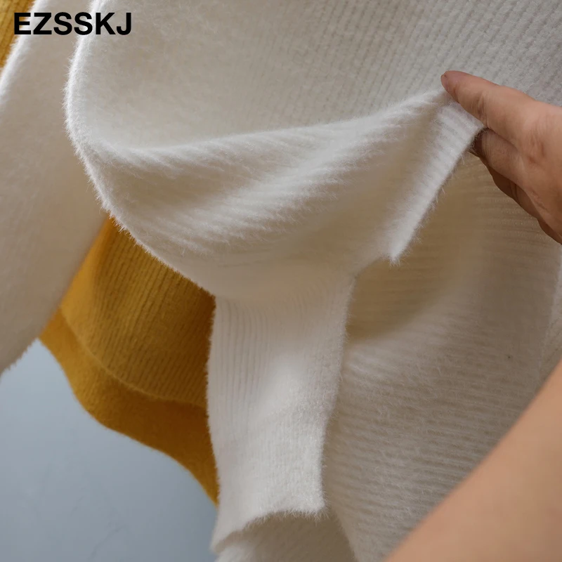 2020 autumn winter oversize turtlenect thick wool cashmere sweater pullovers women long sleeve female casual big sweater jumper 12 He8efd6a31cdb415fbf6b4ee17c9c6aaam