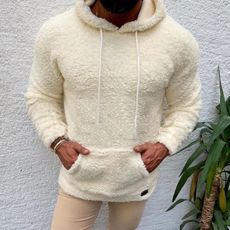 Laamei MJARTORIA 2020 Autumn And Winter New Plus Velvet Thick Pocket Men Hoodie Lamb Plush Solid Color Warm Casual Sweatshirt
Laamei MJARTORIA 2020 Autumn And Winter New Plus Velvet Thick Pocket Men Hoodie Lamb Plush Solid Color Warm Casual Sweatshirt