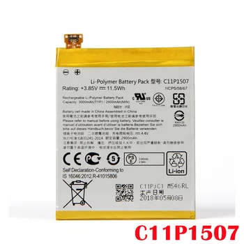 

100% Original C11P1507 Battery For ASUS ZenFone Zoom ZX551 ZX550 ZX551ML Z00XSB Phone High quality battery+Tracking Number
