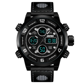 Time Beautiful Man Outdoors Waterproof Three Time Wrist Watch Business Affairs More Function Belt Electronic Watch
Time Beautiful Man Outdoors Waterproof Three Time Wrist Watch Business Affairs More Function Belt Electronic Watch