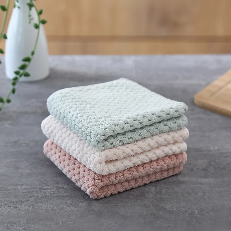 10 Kitchen Anti-grease Wiping Rags Efficient Super Absorbent Microfiber Cleaning Cloth Home Washing Dish Kitchen Cleaning Towel
10 Kitchen Anti-grease Wiping Rags Efficient Super Absorbent Microfiber Cleaning Cloth Home Washing Dish Kitchen Cleaning Towel