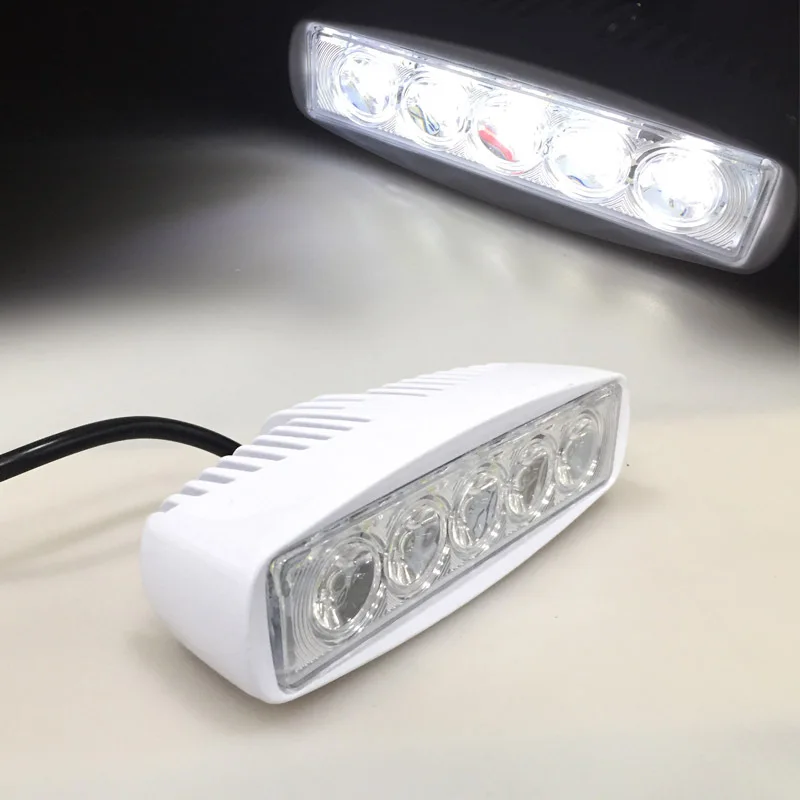 15W 5LED Vehicle Working Light Spotlights off-Road Vehicle Excavator Lamp Miner's Lamp Forklift Lamp White Shell Concentrating F
15W 5LED Vehicle Working Light Spotlights off-Road Vehicle Excavator Lamp Miner's Lamp Forklift Lamp White Shell Concentrating F