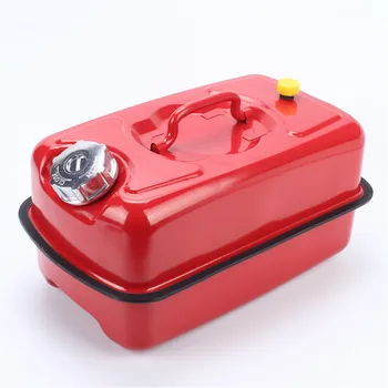 Horizontal Gasoline Tank 5L10L 20L Car Motorcycle Spare FuelTank Iron Drum Diesel Pot Explosion-Proof Anti-Static