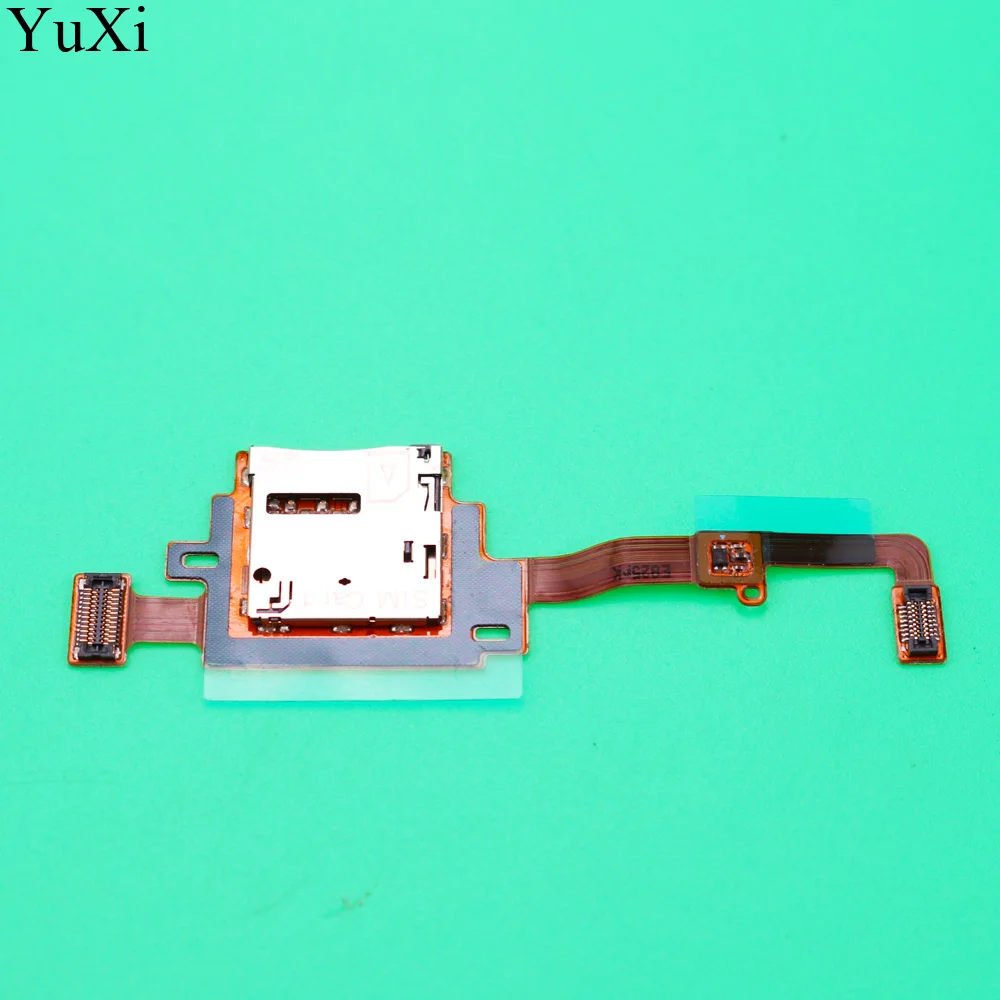 YuXi SIM Card Reader Holder Tray Slot Socket Flex Cable For Samsung Galaxy Tab T801 T805 T800 SM-T801
YuXi SIM Card Reader Holder Tray Slot Socket Flex Cable For Samsung Galaxy Tab T801 T805 T800 SM-T801