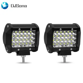 2pcs 4 inch 72W LED Work Light Bar Waterproof LED Light Bars Spot Flood Beam for Car Off-road Tractor Truck Lamp Boat
2pcs 4 inch 72W LED Work Light Bar Waterproof LED Light Bars Spot Flood Beam for Car Off-road Tractor Truck Lamp Boat