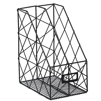 Retro Style Iron Art Storage Rack Hollow Bookrack File Magazine Commodity Shelf For Office - Double Layers Black
Retro Style Iron Art Storage Rack Hollow Bookrack File Magazine Commodity Shelf For Office - Double Layers Black