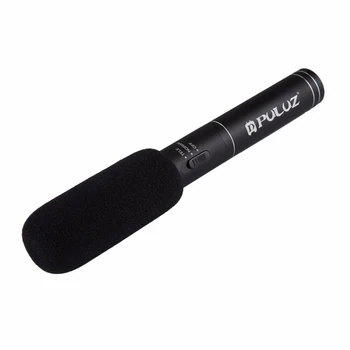 PULUZ PU3012 Professional Interview Condenser Video Shotgun Microphone with 3.5mm o Cable for DSLR & DV Camcorder
PULUZ PU3012 Professional Interview Condenser Video Shotgun Microphone with 3.5mm o Cable for DSLR & DV Camcorder