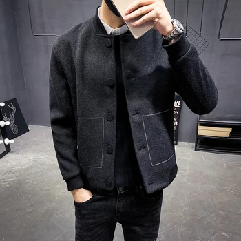 Trench Casual Overcoat Men Winter Wool Men's High Quality Solid Color Simple Blends Woolen Pea Coat Male Mantel Wolle
Trench Casual Overcoat Men Winter Wool Men's High Quality Solid Color Simple Blends Woolen Pea Coat Male Mantel Wolle