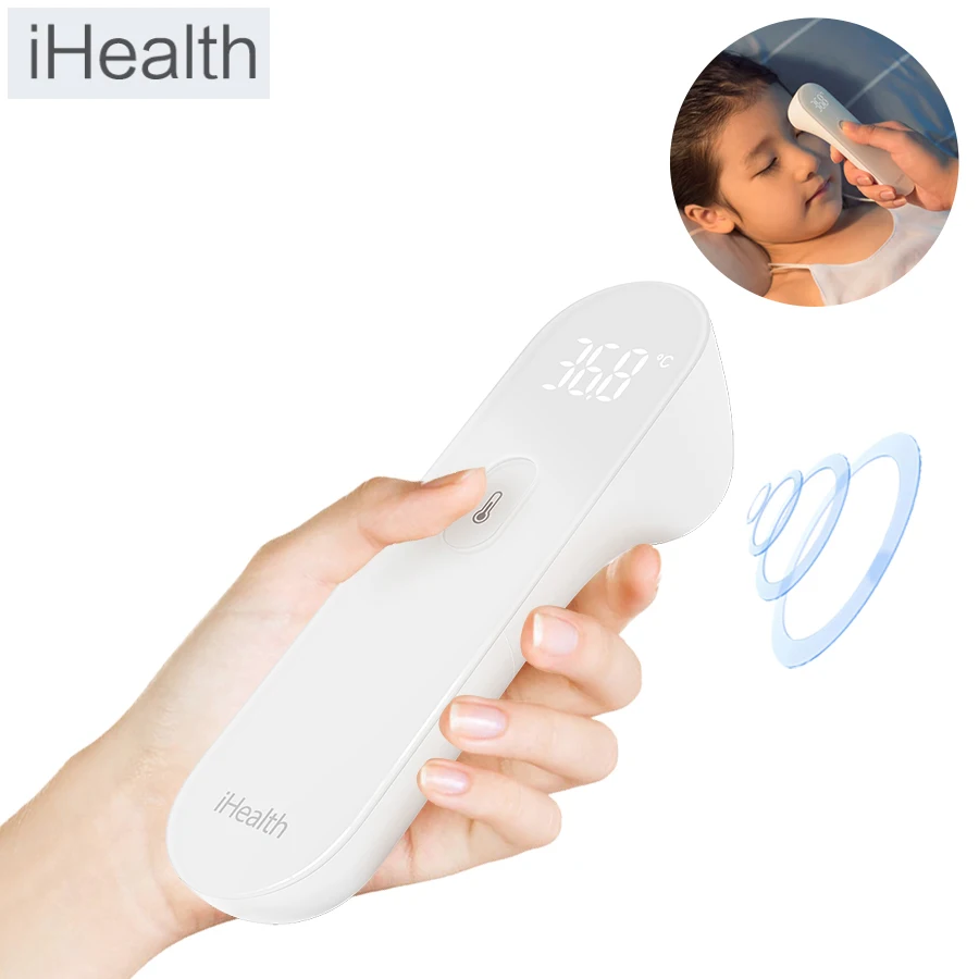 В наличии Xiaomi Mijia iHealth термометр точный цифровой Лихорадка инфракрасный