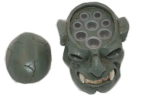 Tattoo Ink Cup Holder 8 Holes Skull Head Stand Hard Resin Ink Cap Holder for Professional Permanent Makeup Tattoo Accessory
Tattoo Ink Cup Holder 8 Holes Skull Head Stand Hard Resin Ink Cap Holder for Professional Permanent Makeup Tattoo Accessory