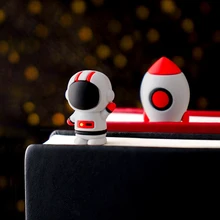 Creative 3D Cartoon Marker Astronaut Rocket Bookmarks Cute Space Roaming Funny Student School Stationery Children Bookmark Gift
Creative 3D Cartoon Marker Astronaut Rocket Bookmarks Cute Space Roaming Funny Student School Stationery Children Bookmark Gift