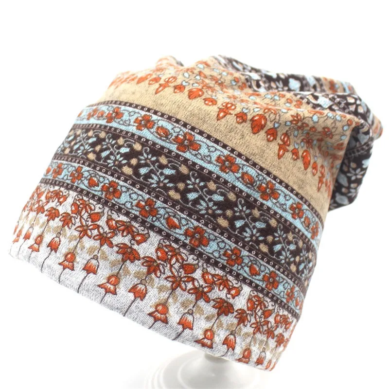 Autumn and Winter Dual-use Hats Female Soft Elastic Breathable Caps Korean Skullies Small Floral Warm Decorative Women Beanies
Autumn and Winter Dual-use Hats Female Soft Elastic Breathable Caps Korean Skullies Small Floral Warm Decorative Women Beanies