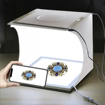 Mini Folding Lightbox Photography Photo Studio Softbox Kit Light 2 Light LED For DSLR Background Box Soft Photo Panel Camer I8Z8
Mini Folding Lightbox Photography Photo Studio Softbox Kit Light 2 Light LED For DSLR Background Box Soft Photo Panel Camer I8Z8