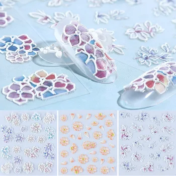 1pcs Embossed Nail Sticker 5D Self Adhesive Empaistic Flower Leaf Sliders Acrylic Engraved Decals Nail Art Decoration JI1019
1pcs Embossed Nail Sticker 5D Self Adhesive Empaistic Flower Leaf Sliders Acrylic Engraved Decals Nail Art Decoration JI1019