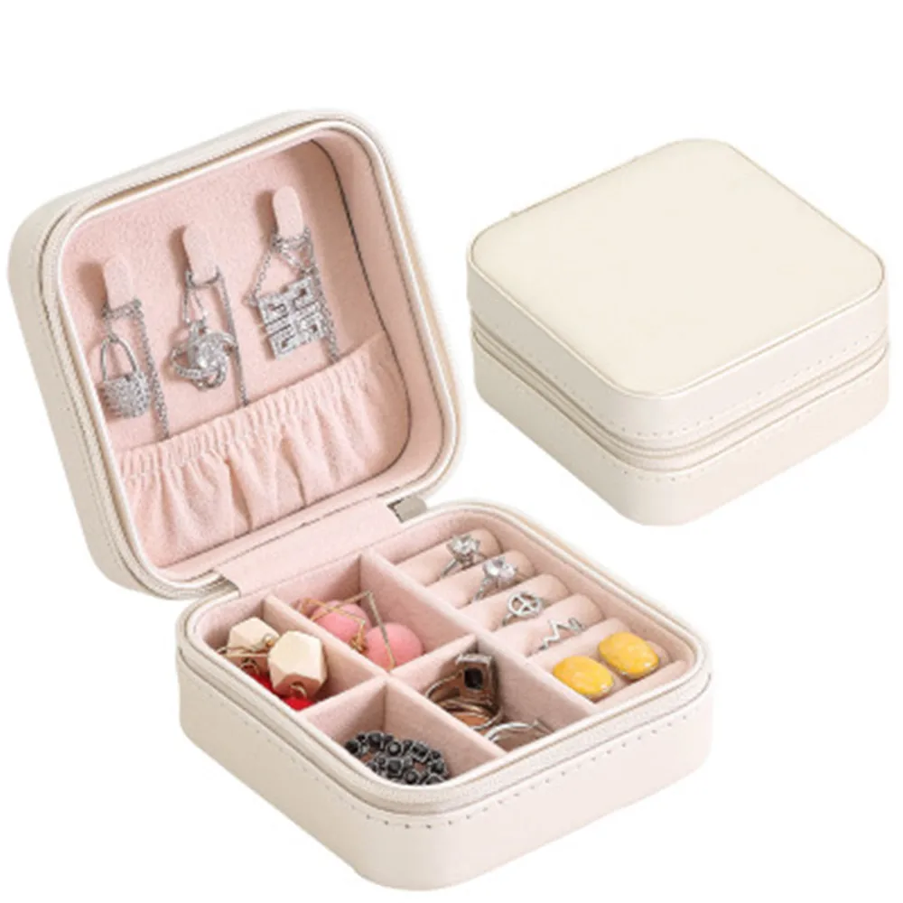 Simple Storage Jewelry Box PU Leather Women Earrings Holder Jewelry Display Organizer Ring Storage Boxes Display Packaging
Simple Storage Jewelry Box PU Leather Women Earrings Holder Jewelry Display Organizer Ring Storage Boxes Display Packaging