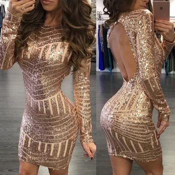 2020 Mini Dress Sexy Celebrity Backless Spaghetti Strap Women Flash Sequined Night Club Body con Full Dresses Wholesale
2020 Mini Dress Sexy Celebrity Backless Spaghetti Strap Women Flash Sequined Night Club Body con Full Dresses Wholesale