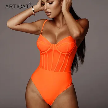 Articat Sexy Mesh Patchwork Sheer Bodysuit Woman Spaeghetti Strap Neon Bodycon Rompers Womens Jumpsuit Summer 2020 Clothes
Articat Sexy Mesh Patchwork Sheer Bodysuit Woman Spaeghetti Strap Neon Bodycon Rompers Womens Jumpsuit Summer 2020 Clothes