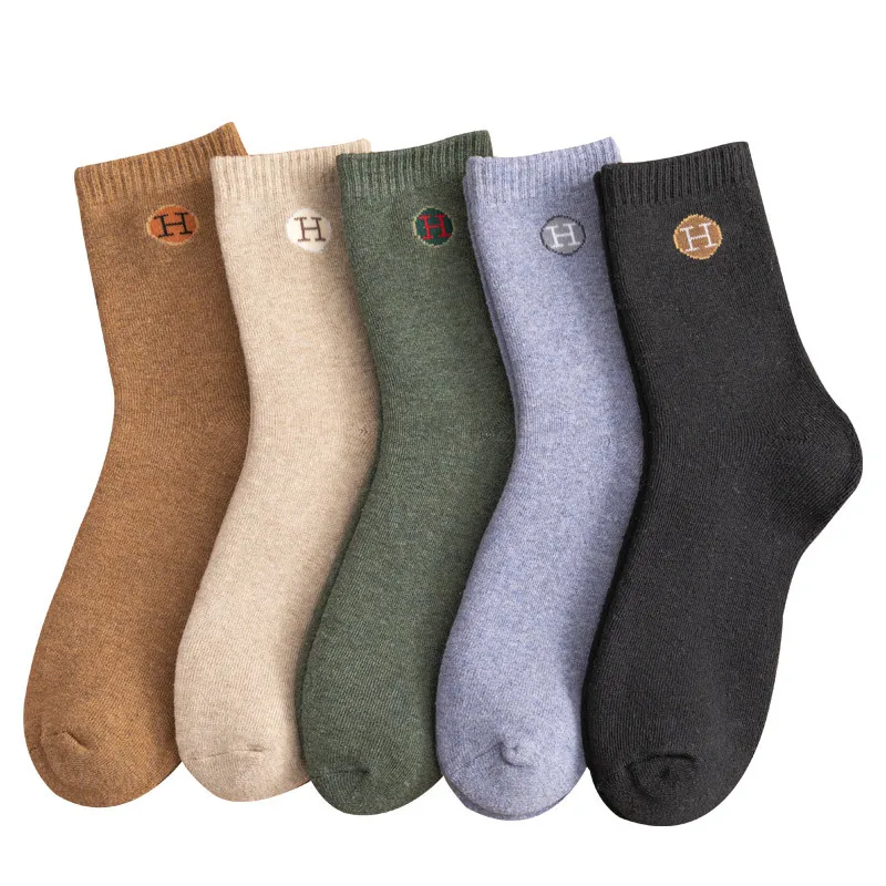 Winter new adult socks men's and women's business medium tube socks wool socks thickened warm and odor proof ha ha casual socks
Winter new adult socks men's and women's business medium tube socks wool socks thickened warm and odor proof ha ha casual socks
