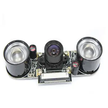 5MP Night Vision Fisheye Camera Module OV5647 5 Megapixels 100° Focal Adjustable Camera Board
5MP Night Vision Fisheye Camera Module OV5647 5 Megapixels 100° Focal Adjustable Camera Board
