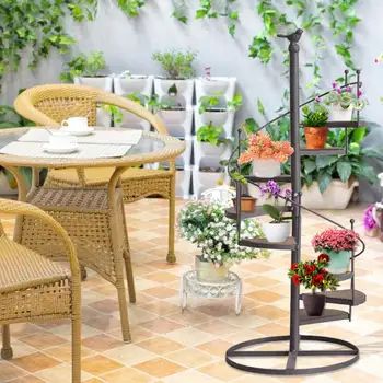 Iron Plant Stand Rack 8 Tier Spiral Showcase Plant Stand Display Holder Plant Succulent Shelf Home Outdoor Patio Garden Decor
Iron Plant Stand Rack 8 Tier Spiral Showcase Plant Stand Display Holder Plant Succulent Shelf Home Outdoor Patio Garden Decor