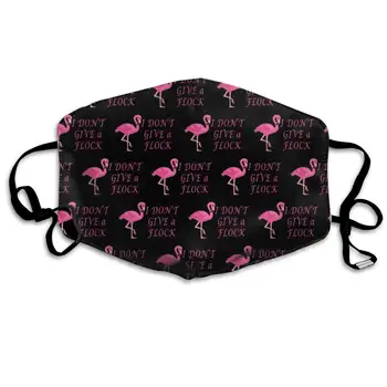 Garde Art Studio Reusable Face Masks, I Dont Give A Flock Flamingo Animal Pink Black Healthy Durable Polyester Half Face Masks, 
Garde Art Studio Reusable Face Masks, I Dont Give A Flock Flamingo Animal Pink Black Healthy Durable Polyester Half Face Masks,