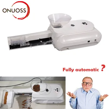 High Grade Electric Cigarette Automatic Cigarette Rolling Machine Roll DIY Smoking Tool 5-8 minutes for 50 cigarettes
High Grade Electric Cigarette Automatic Cigarette Rolling Machine Roll DIY Smoking Tool 5-8 minutes for 50 cigarettes