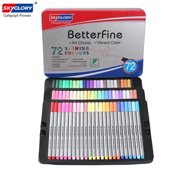 Fineliner Color Pens 0.4mm Fine Tip Point Marker Pen Set Metal Storage Case for Journaling Planner Note Painting Coloring Sketch
Fineliner Color Pens 0.4mm Fine Tip Point Marker Pen Set Metal Storage Case for Journaling Planner Note Painting Coloring Sketch