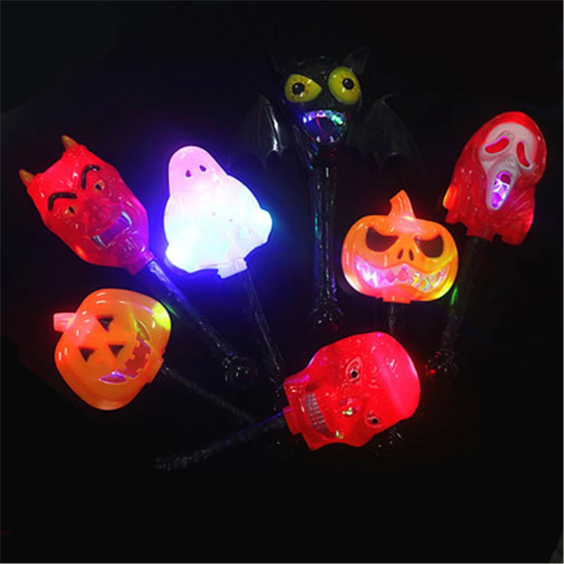 1Pcs Novelty Luminous Toys Halloween Magic Wand LED Night Light Battery Night Light Creative Birthday Toys For Children
1Pcs Novelty Luminous Toys Halloween Magic Wand LED Night Light Battery Night Light Creative Birthday Toys For Children