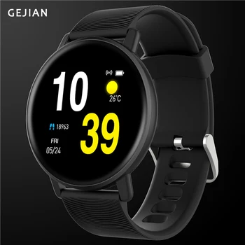 GEJIAN Sport Watch Color Screen Heart Rate Monitor Smart Watches Waterproof Pedometer Weather Forecast Smartwatch for fashion
GEJIAN Sport Watch Color Screen Heart Rate Monitor Smart Watches Waterproof Pedometer Weather Forecast Smartwatch for fashion