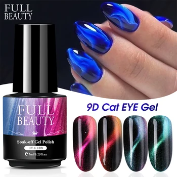 7ml 9D Galaxy Magnetic Cat Eye Gel Varnish Nail Polish Chameleon Purple Blue Manicure Soak Off UV LED Nail Art Varnish CH9D01-10
7ml 9D Galaxy Magnetic Cat Eye Gel Varnish Nail Polish Chameleon Purple Blue Manicure Soak Off UV LED Nail Art Varnish CH9D01-10